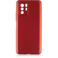 Kilifplus Xiaomi Poco X3 GT İnce Mat Esnek Silikon Kırmızı Kılıf