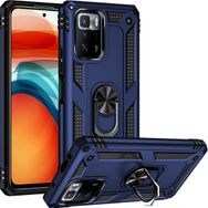 Kilifplus Xiaomi Poco X3 GT Zırhlı Standlı Mıknatıslı Tank Kapak Lacivert Telefon Kılıfı