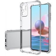 Kilifplus Xiaomi Redmi Note 10 Köşe Korumalı Airbag Şeffaf Silikon Anti-Shock Kılıf