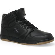 Kinetix JONES PU HI 2PR Siyah Erkek High Sneaker Ayakkabı
