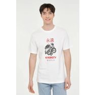 Kinetix ML Latne 11ES-SLG-106 4FX Beyaz Erkek T-shirt