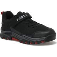Kinetix Races Siyah Kırmızı Cırtlı Erkek Çocuk Outdoor Ayakkabı