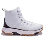 Kinetix Viole PU HI W 3PR Beyaz Siyah Kadın Sneaker Ayakkabı