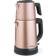 King KCM331 Tea Pro Inox Rose Çay Makinesi