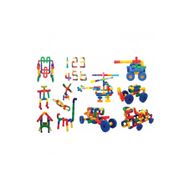 King Kids PE 7190 72 Parça Tekerlekli Boru Lego