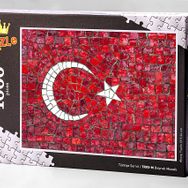 King Of Puzzle Bayrak Mozaik 1000 Parça Puzzle