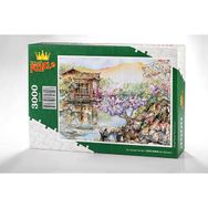 King Of Puzzle Çin Bahçesi 3000 Parça Puzzle