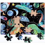 King Of Puzzle Dinzorlar Uzayda 35 Parça Puzzle