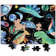 King Of Puzzle Dinzorlar Uzayda 54 Parça Puzzle