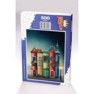 King Of Puzzle Fantastik Kitap Evler 500 Parça Puzzle