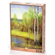 King Of Puzzle Göldeki Kavaklar 1000 Parça Puzzle
