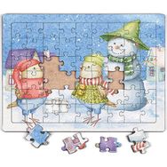 King Of Puzzle Kardan Adam ve Doğum Günü 54 Parça Puzzle