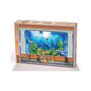 King Of Puzzle Kediler ve Akvaryum 500 Parça Puzzle