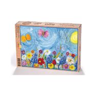 King Of Puzzle Kelebekler ve Bahar 500 Parça Puzzle
