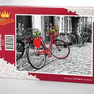 King Of Puzzle Kırmızı Bisiklet 2000 Parça Puzzle