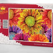 King Of Puzzle Krizantemler 2000 Parça Puzzle