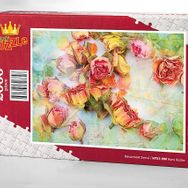King Of Puzzle Kuru Güller 2000 Parça Puzzle