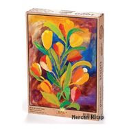 King Of Puzzle Laleler Tablo 1000 Parça Puzzle