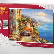 King Of Puzzle Liman Manzarası Yunanistan 2000 Parça Puzzle