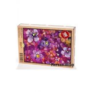 King Of Puzzle Mor Menekşeler 108 Parça Puzzle