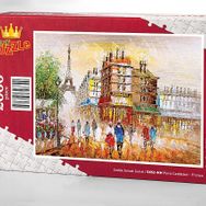 King Of Puzzle Paris Caddeleri Fransa 2000 Parça Puzzle