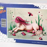 King Of Puzzle Pembe Mitolojik At 500 Parça Puzzle