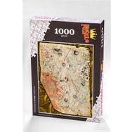 King Of Puzzle Piri Reis Haritası 1000 Parça Puzzle