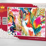 King Of Puzzle Renkli Papağanlar 2000 Parça Puzzle