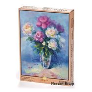 King Of Puzzle Şakayıklar Vazosu 1000 Parça Puzzle