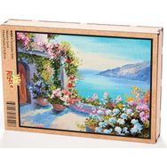 King Of Puzzle Taraçadan Sahil Ahşap 108 Parça MZ05-C Puzzle