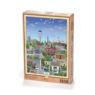 King Of Puzzle Türkiye Minyatürleri - Ankara - Nasuhi Hasan Çolpan 1000 Parça Puzzle