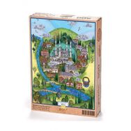 King Of Puzzle Türkiye Minyatürleri - Edirne - Nasuhi Hasan Çolpan 500 Parça Puzzle