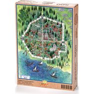 King Of Puzzle Türkiye Minyatürleri - Iznik - Nusret Çolpan 500 Parça Puzzle