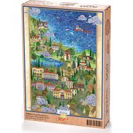 King Of Puzzle Türkiye Minyatürleri - Kırklareli - Nasuhi Hasan Çolpan 500 Parça Puzzle