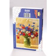 King Of Puzzle Vazoda Çiçekler 500 Parça Puzzle