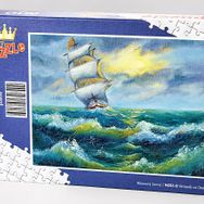 King Of Puzzle Yelkenli ve Deniz 500 Parça Puzzle
