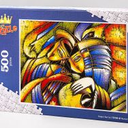 King Of Puzzle Yüzler 500 Parça Puzzle