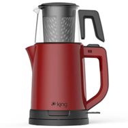 King Tea Pro KCM332 Kırmızı Çay Makinesi