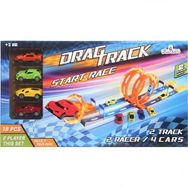 King Toys 18 Parça Drag Track Yarış Pisti