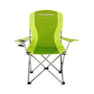 KingCamp 6456 Ecorce Tube Marron Polyester Yeşil Katlanır Kamp Sandalyesi