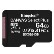 Kingston 64 gb Microsdhc Canvas Select Plus 100r A1 C10 Microsd Hafıza Kartı