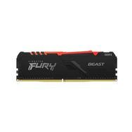 Kingston 8GB 3200MHz DDR4 CL16 Dimm RGB 1Rx8 Hyperx Fury RGB Ram Bellek
