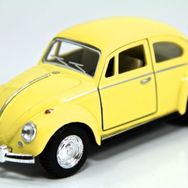 Kinsmart 1967 Volkswagen Beetle Sarı 1:32 Metal Model Araç