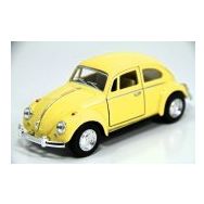 Kinsmart 1967 Volkswagen Beetle Sarı 1:32 Metal Model Araç