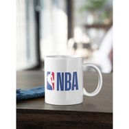 Kio Tasarım Nba Abd Basketbol Ligi Logo Baskılı Beyaz Kupa