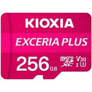 Kioxia LMPL1M256GG2 256 GB Exceria Plus microSD C10 U3 V30 UHS1 A1 Hafıza kartı
