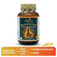 Kiperin Bromelain Papain 30 Kapsül
