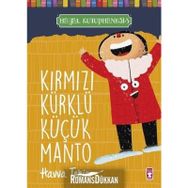 Kırmızı Kürklü Küçük Manto - Havva Tekin