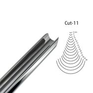 Kirschen Cut11 8 mm Düz Oluklu Ağız Oyma Iskarpelası
