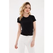 Kısa Kollu Siyah Erkek T-shirt